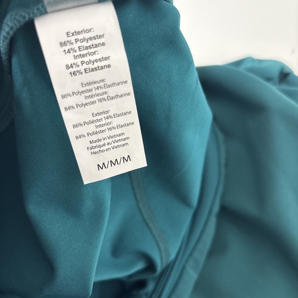 NWT! BEYOND YOGA court advantage tennis Skirt Skort womens size medium teal - Picture 13 of 14